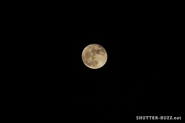 ほぼスーパームーン撮影